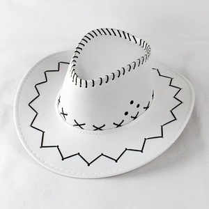 Sombrero de Vaquero Unisex de Ala Ancha, Poliéster/Algodón, Transpirable, Protección Solar, Primavera/Verano, Ciclismo al Aire Libre, Casual, Adulto, 56-58CM - Product Image 2