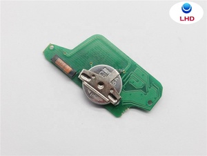 CE0523 2 Boutons 433 MHZ ID46 PCF7941 Puce VA2 HU83 Lame Fob Pliant <span class=keywords><strong>Clé</strong></span> de Voiture à Distance pour <span class=keywords><strong>Peugeot</strong></span> 207 <span class=keywords><strong>307</strong></span> 308 407 - Product Image 2
