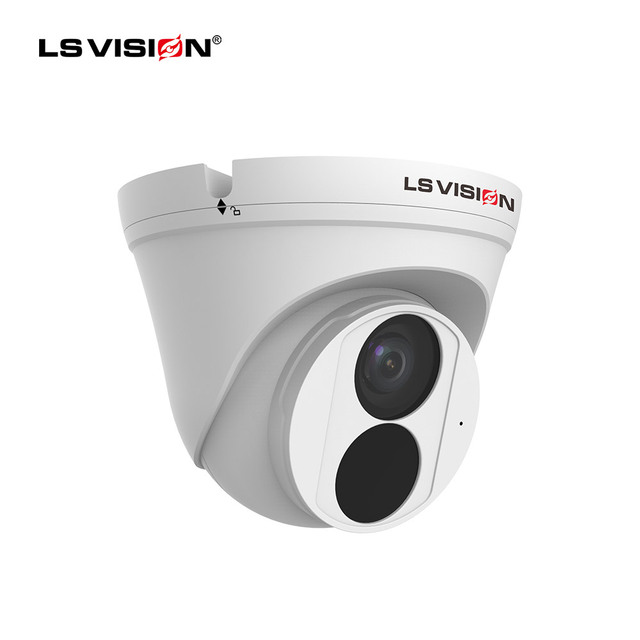 LS VISION Hight Quality Cctv Security Camera WDR IP Camera 5mp Fixed Lens Color Nigh Vision Sd Card POE IP Camera System