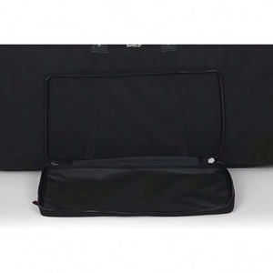 BSCI Factory Custom Professional 61 Keys Keyboard <b>Bag</b> with Removable <b>Wheels</b> Keyboard Carry Soft case Electronic Organ Trolley - Product Image 5