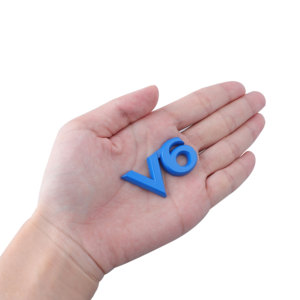 Emblème de voiture V6 <span class=keywords><strong>Turbo</strong></span> Accept Custom <span class=keywords><strong>Turbo</strong></span> Boby Car Sticker Badge for Truck Motorcycle Wholesale Auto Accessories - Product Image 4
