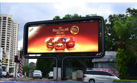 Pantalla LED para Exteriores de Fábrica, Panel de Visualización de TV Fijo Personalizado a Todo Color, Pantalla Digital Gigante para Publicidad P4 P8 P10