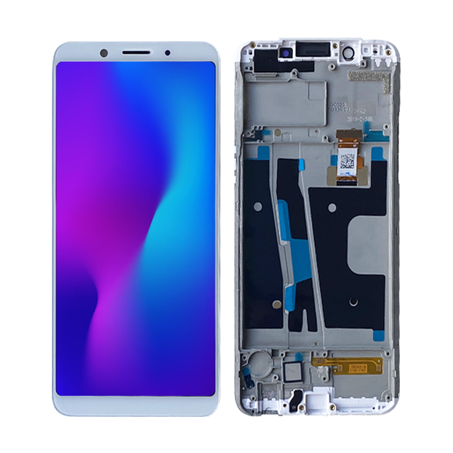 100% Tested LCD Screen for OPPO F5 Display Touch Screen With Frame Assembly for OPPO F5 LCD Display