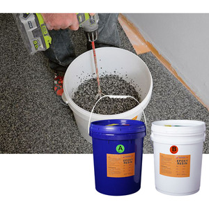 Crystal Clear Liquid <strong>Epoxy</strong> Resin Bound Aggregate <strong>Floor</strong> <strong>Coating</strong> Gravel Bonding Agent Brush Driveway - Product Image 4