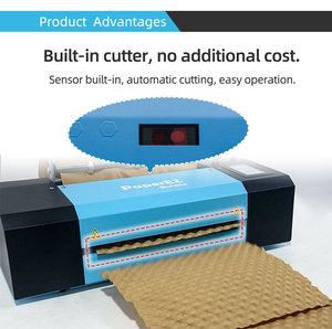 Machine à bulles de papier PaperEZ à vitesse réglable avec pédale, pré-coupée, pour coussinets de papier de bureau – Vente directe usine - Product Image 6