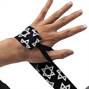 HAWK SPORTS INDUSTRIES Support de poignet en néoprène bleu avec fermeture magnétique/à enfiler, protège-paume réglable pour la musculation - Product Image 4