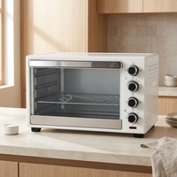 Four à convection de comptoir JK60 60L, four électrique avec grill, rôtissoire, grille et éclairage intérieur