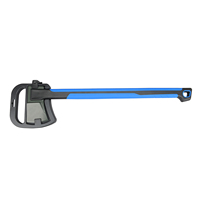 Hache à fendre le bois de 28 "en acier au carbone forgé Camping Survival Hache en fibre de verre Hache