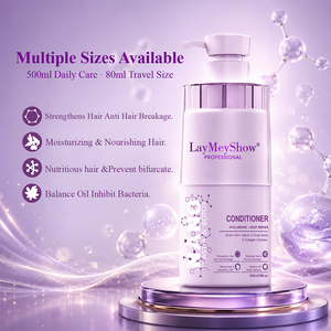 Ensemble de soins capillaires Laymeyshow Nano Plastia avec huile d'argan, collagène, beurre de karité, huile de jojoba pour réparer les cheveux secs, crépus, bouclés et colorés - Product Image 4