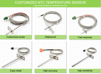 Maßgefertigter Gebogener Sondenhalter Dreiecksflansch 380°C Hochtemperaturbeständiger Temperatursensor PT100