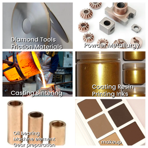 Polvo de bronce para rodamientos, herramienta de diamante, <span class=keywords><strong>Material</strong></span> de fricción, polvo de bronce atomizado, polvo de aleación <span class=keywords><strong>CuSn</strong></span> - Product Image 5