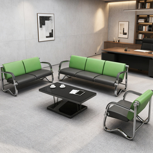 Chaises de salle d'attente médicales de luxe nouvellement conçues pour les halls d'aéroport, bancs de salle d'attente pour visiteurs de bureau de luxe - Product Image 2