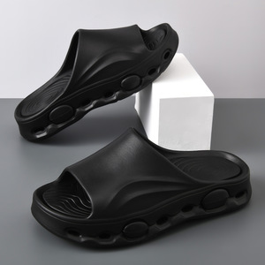 Sandales à semelles épaisses blanches et noires, respirantes, antidérapantes, décontractées, sportives, pour toutes les saisons - Product Image 2