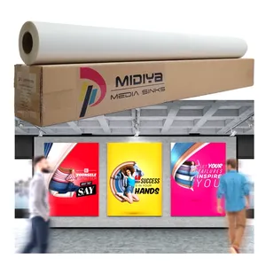 poster paper matt dye Ink waterproof indoor advertising banner material pp synthetic paper
