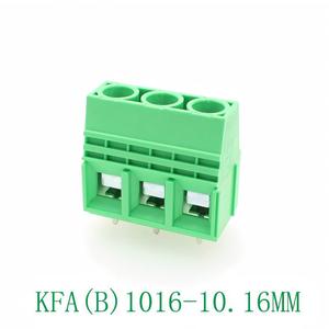 <span class=keywords><strong>KFA</strong></span>/B1016-10.16 ขั้วต่อทองแดงขนาด 10.16 มม. ระยะห่าง 57A กระแสสูง แบบสกรูเชื่อมต่อได้ สำหรับงานอุตสาหกรรม PCB - Product Image 5