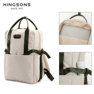 Kingsons Jin Shengsi Women's <b>Lightweight</b> Casual <b>Backpack</b> With Interior Zipper Pocket For Yoga And Leisure Travel - Product Image 4