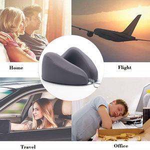 Oreiller de voyage et de camping compact avec support de menton incurvé, personnalisable OEM, idéal pour un sommeil parfait - Product Image 4