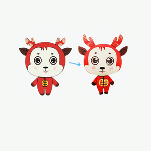 Cadeau de vacances personnalisé animal <span class=keywords><strong>en</strong></span> peluche cerf de Noël jouet vente <span class=keywords><strong>en</strong></span> <span class=keywords><strong>ligne</strong></span> - Product Image 1