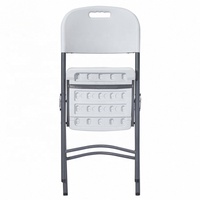Chaises de jardin en plastique blanches, pliables, portables, imperméables, durables, écologiques, design moderne, haute qualité, vente en gros, pour la maison et le bar