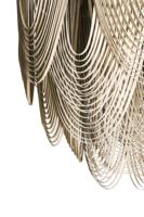 Nouveau Lustre Moderne Nordique Créatif en Fer et Cuir pour Escalier, Salon, Salle à Manger, Villas, Luminaire Suspendu à Pompons