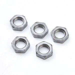 Écrous hexagonaux d'un mètre M8 M10 M12 M14, zingués blancs, grade A, niveau 6.8, pour équipement général - Product Image 1