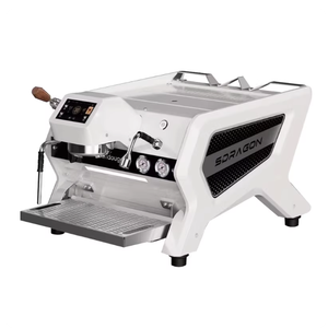 เวนดูจี เครื่องชงกาแฟเอสเพรสโซแบบกึ่งอัตโนมัติสำหรับเชิงพาณิชย์ แรงดัน 9 บาร์ หน้าจอสัมผัสแบบตั้งโปรแกรมได้ โครงสร้างสแตนเลส - Product Image 1