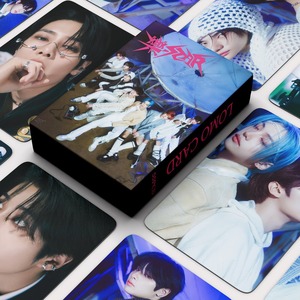 55 pz/set KPOP randagi per bambini LOMO Cards <span class=keywords><strong>Album</strong></span> ROCK STAR Photocards BangChan Felix leewow HyunJin in scatola collezione fan di cartoline - Product Image 1