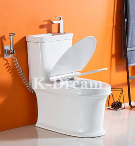 WC monobloc en céramique émaillée blanche KD-T080P Grace avec lavabo sur plan, économie d'<span class=keywords><strong>eau</strong></span>, fabriqué à Chaozhou - Product Image 2