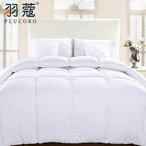 Khách sạn Hot Thời Trang <span class=keywords><strong>Polyester</strong></span> Vải 4 mùa <span class=keywords><strong>Polyester</strong></span> <span class=keywords><strong>Quilt</strong></span> Set khách sạn Duvet Trắng - Product Image 3