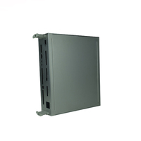 Boîtier de montage en rack pour système vidéo, châssis en profilé aluminium industriel personnalisé, boîtier d'amplificateur électronique, boîtier d'amplificateur en aluminium OEM