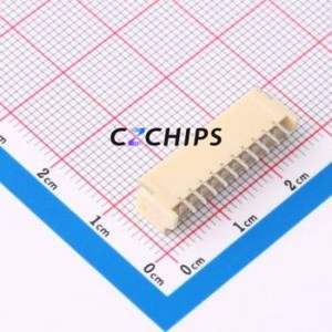 1WF06-025010-00001 Wire-to-Board Pin Header SMD,P=2mm,Horizontal Mount Connector 1x10P 2mm Horizontal Mount PH - Product Image 2