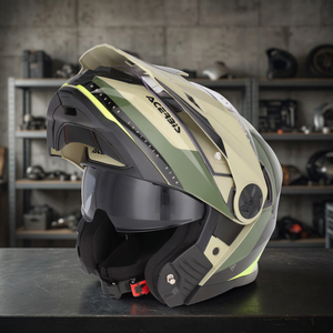 หมวกกันน็อค Acerbis รุ่น P/J RIDER แบบโมดูลาร์ ดีไซน์เปิดคางได้ พร้อมระบบปลดเร็ว สำหรับรถจักรยานยนต์และมอเตอร์ครอส สภาพใหม่ - Product Image 3