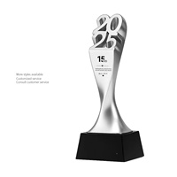 Trofeo Personalizado de Resina con Impresión por Transferencia de Calor 2026, Trofeo Creativo para Competencia, Premio al Personal Destacado, Trofeo para Reunión Anual