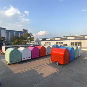 Camiones de Hot Dogs 2025, Remolque Móvil de Comida y Café de 12 Pies en Venta - Product Image 1