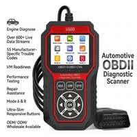 Lecteurs de codes OBD2/EOBD OEM V600 avec boutons ultra-sensibles – Outils essentiels de diagnostic moteur et de test de conformité anti-pollution pour la vente en gros