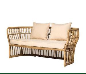 Conjunto de Sofás de Mimbre Tejido para Exteriores, Resistente al Agua y a los Rayos UV, Ideal para Balcones, Patios, <span class=keywords><strong>Terrazas</strong></span> de Hoteles - Product Image 3