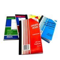 Logo personnalisé papier autocopiant livre de factures impression offset déclaration de reliure parfaite