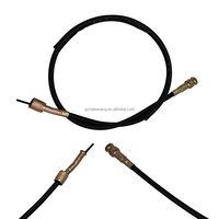 Kabel pengontrol kecepatan sepeda motor, suku cadang kabel tahan air untuk GN125 mekanik Tachometer