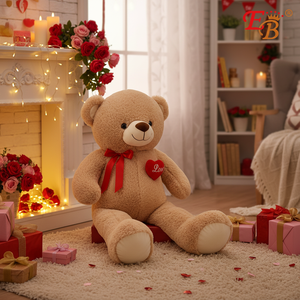 Orso bruno 40 \ "con Ribbon-4pcs a cuore/CS per le forniture di San Valentino - Product Image 3