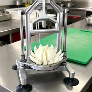 Transformez des oignons ordinaires <span class=keywords><strong>en</strong></span> magnifiques fleurs comestibles pour les apéritifs ou les garnitures. Rapide, sûr et amusant pour les cuisiniers à domicile. - Product Image 1