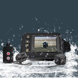Caméra embarquée pour moto de 2 pouces avec écran IPS, double objectif, enregistreur vidéo avant et arrière, caméra d'<span class=keywords><strong>action</strong></span> sportive IP67 pour toutes les motos - Product Image 5