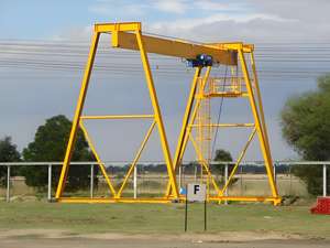 رافعة جسرية على الطراز الأوروبي 8 10 15 20 32 40 50 طن رافعة عارضة واحدة - Product Image 2