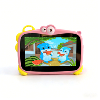 Tablette éducative pour enfants de 7 pouces, Octa Core MTK, Android 8.1, étanche, antichoc, dessins animés, apprentissage interactif, jeux éducatifs