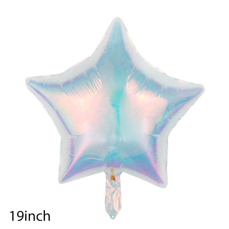 ดาวโปร่งใสสีสันสดใส19นิ้ว