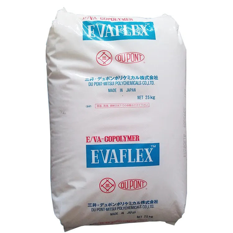 EVA materia prima 40W giappone Mitsui alto contenuto di acido acetico VA52 % etilene vinil acetato eva adesivo colla a caldo