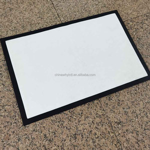 Thảm Cửa Trống Thăng Hoa Màu Trắng Trơn 16X24 18X30 24X36 Inch - Product Image 1