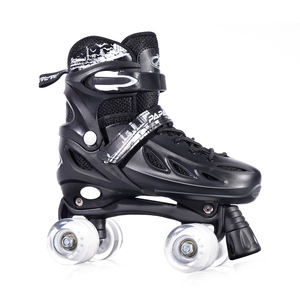 Patins à roulettes <span class=keywords><strong>quad</strong></span> à roues en PU réglables en taille, 2 en 1, de haute qualité, imperméables, respirants, en PP, pour l'extérieur, en stock - Product Image 1