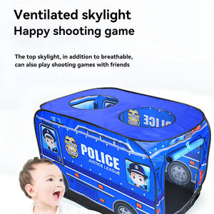 Juguete de simulación de autobús, carpa de juegos plegable para interiores y exteriores para niños - Product Image 2