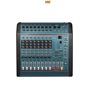 MX Mixer Consola, penguat kekuatan Seri 6/8/12/16 saluran Amplifier Dsp efek