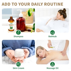 Vente d'usine Huile de menthe poivrée biologique de qualité cosmétique, antioxydante, <span class=keywords><strong>anti</strong></span>-<span class=keywords><strong>inflammatoire</strong></span>, soulage les démangeaisons du cuir chevelu, pour les cheveux - Product Image 4